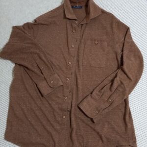 Daniel Cremieux Tan Button-Up Shirt